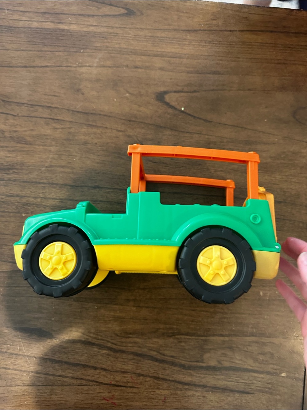 Fisher Price Little People Safari Zoo Jeep Vehicle 2011 W1711 Green